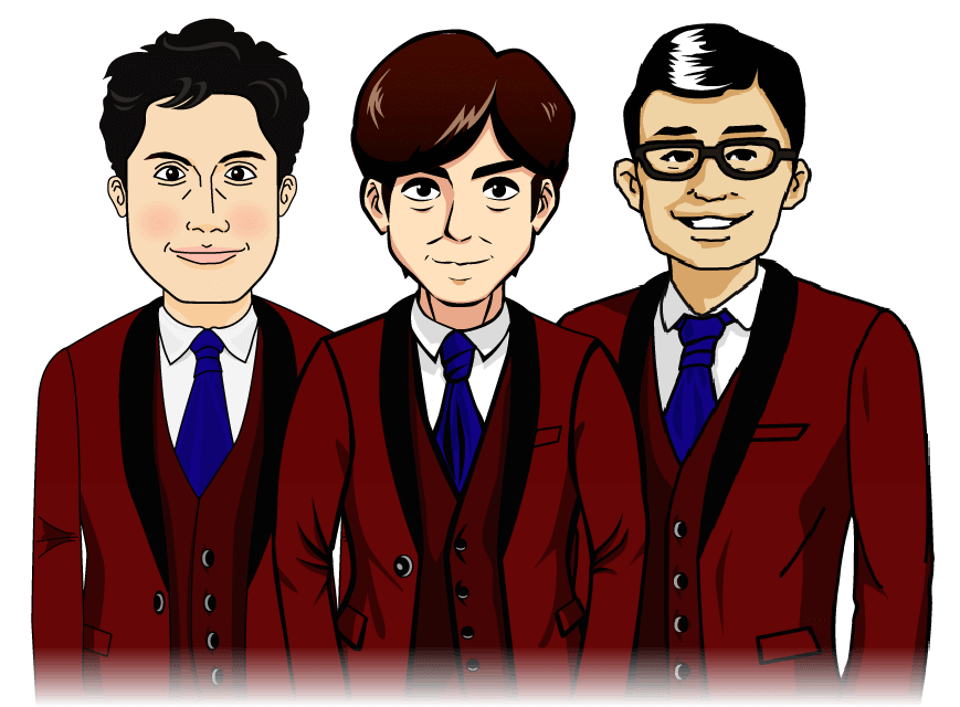 3人イラスト